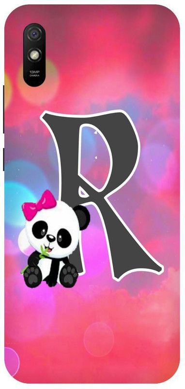 PICHKU Back Cover for REDMI 9A SPORT-R,LATTER,ALPHABET,PANDA,NAME,DESIGN,LIFE,LINE,GIRLS,BOYS,LOVE  (Pink, Hard Case, Pack of: 1)