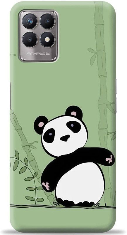 Swagr Back Cover for Realme 8i  (Green, Shock Proof)