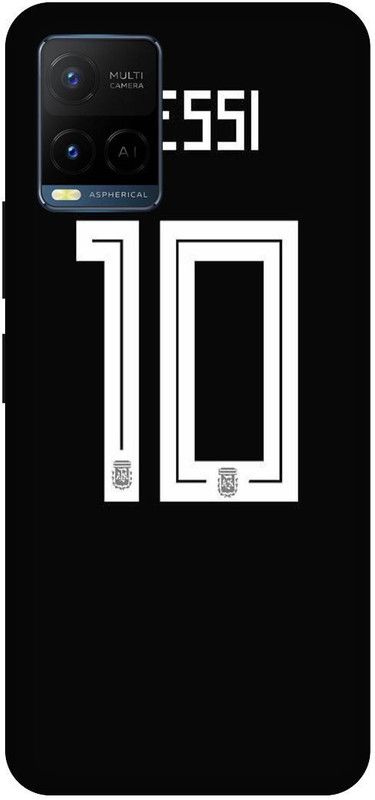 THE NARAYANA COLLECTIONS Back Cover for VIVO Y33t-V2146-MESSI,FOOTBALL,SPORTS,STYLISH  (Multicolor, Hard Case, Pack of: 1)
