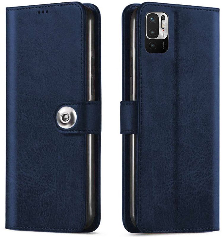 FASHUB Back Cover for REDMI NOTE 10T 5G  (Blue)