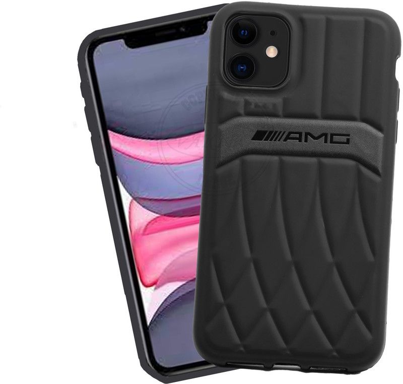 VAKIBO Back Cover for Apple iPhone 11 6.1, Apple iPhone 11  (Black, 3D Case, Pack of: 1)
