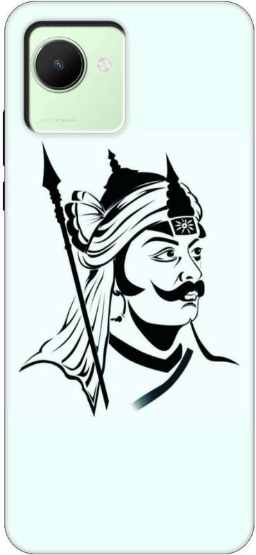 iprinto Back Cover for realme C30, RMX3581, realme C30s, RMX3690 Maharana Pratap Back Cover  (Multicolor, Hard Case, Pack of: 1)