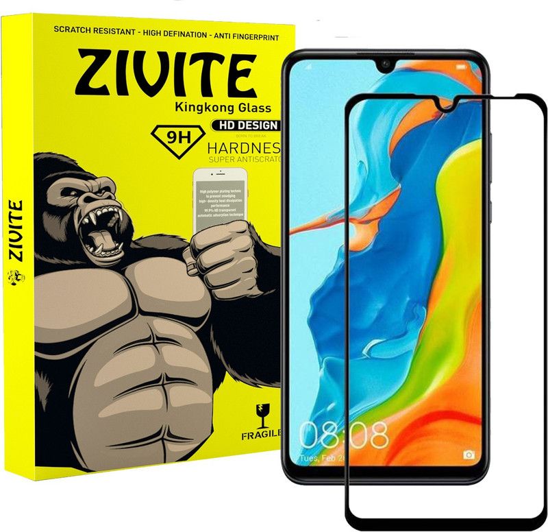 ZIVITE Edge To Edge Tempered Glass for Huawei Nova 4e  (Pack of 1)