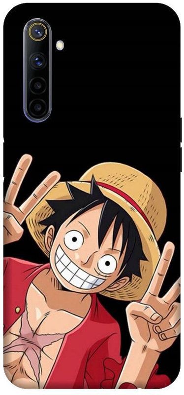 URCHIN Back Cover for Nord Luffy, Monkey D Luffy, One Piece, Pirate, Anime, Animation, Yellow, Funny, Cartoon  (Multicolor, Shock Proof, Pack of: 1)