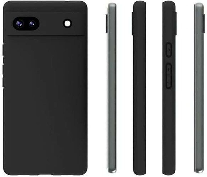 welldesign Back Cover for Google Pixel 6A, Pixel 6A  (Black, Shock Proof, Pack of: 1)