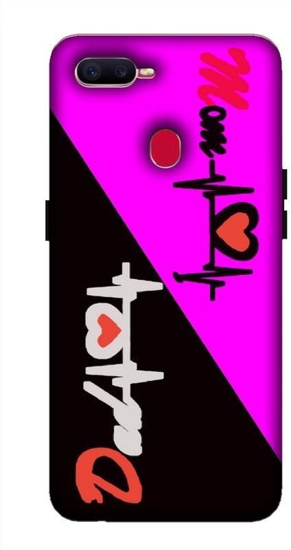 LUCKY MOBI.COM Back Cover for REALME U1 ( mom dad wallpaper) PRINTED BACK COVER  (Multicolor, Waterproof, Pack of: 1)