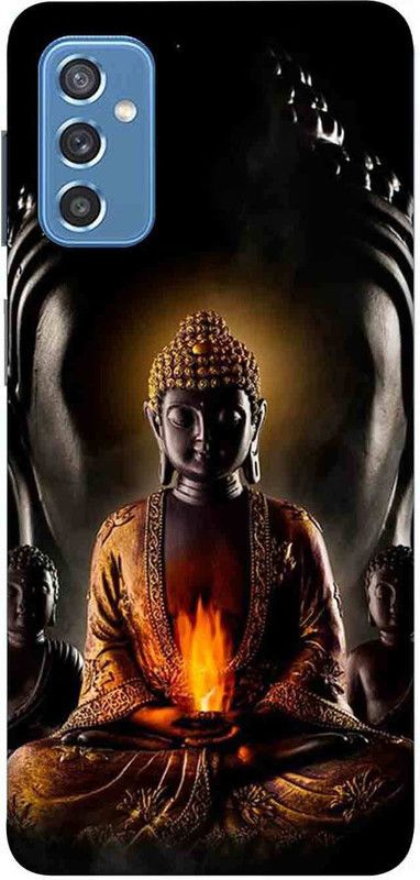 NDCOM Back Cover for Samsung Galaxy M52 5G Gautam Budhha Printed  (Multicolor, Hard Case, Pack of: 1)