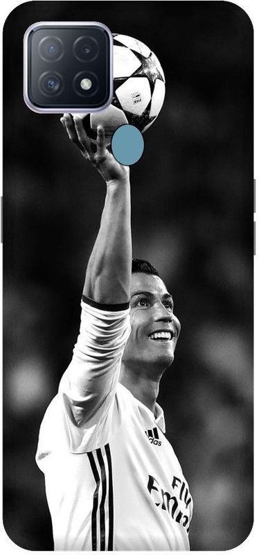 GRAFIQE Back Cover for OPPO A15s CPH2179 CRISTIANO RONALDO, RONALDO 7, CR, 7, FOOTBALL, SPORTS  (Multicolor, Shock Proof, Pack of: 1)