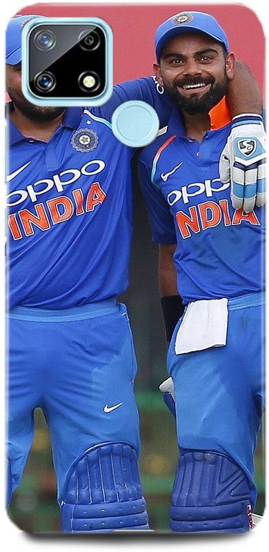 MP ARIES MOBILE COVER Back Cover for Realme C12, RMX2189,Virat,Kohli,Cricket,Indian,Royal,Challengers,Banglore,Player,Sports,  (Multicolor, Hard Case, Pack of: 1)