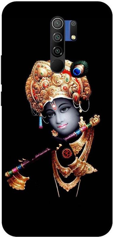 URCHIN Back Cover for Redmi 9 prime Krishna, Bal Krishna, Makhanchor, Cute, Little krishna, God  (Multicolor, Shock Proof, Pack of: 1)