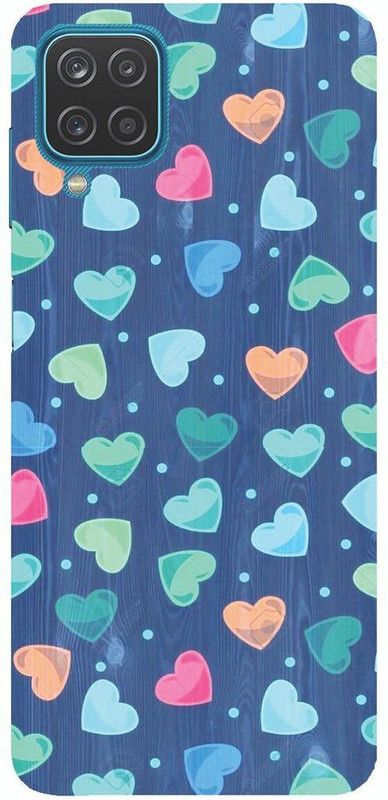 ZAPPY Back Cover for Samsung Galaxy F22  (Blue, Pink, Hard Case)