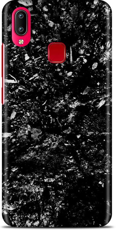 Sankee Back Cover for VIVO 1811  (Black, Hard Case)