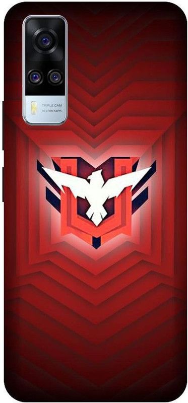 URCHIN Back Cover for Vivo Y31 Free Fire, Free Fire logo, Free fire game  (Multicolor, Shock Proof, Pack of: 1)