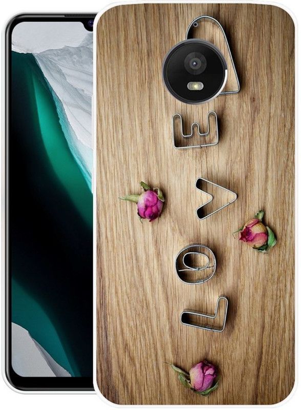 Pedimore Back Cover for Motorola Moto E4 Plus  (Brown, Grip Case, Silicon)