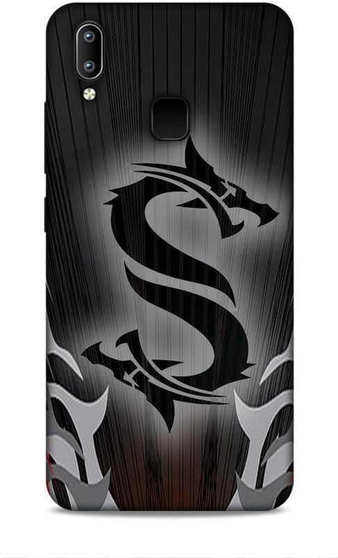 Trinetra Back Cover for Vivo Y91 (S / Letter / Alphabet / Name)  (Multicolor, Hard Case, Pack of: 1)
