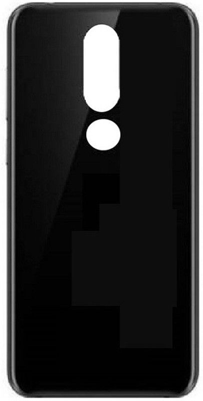 AL HAYY STORE Nokia 6.1 Plus Back Panel  (Black)