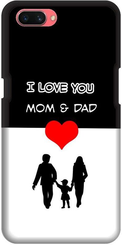 URCHIN Back Cover for Vivo Y71 Mom Dad, I love you mom dad, Mom Dad love, dad, mom, parents  (Multicolor, Shock Proof, Pack of: 1)