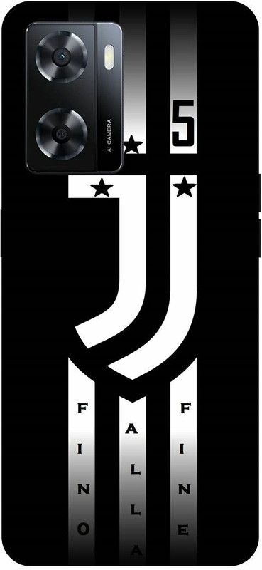 Dimora Back Cover for OPPO A77, JEEP JERSEY DRESS JUVENTUS TEAM  (Black, Hard Case, Pack of: 1)