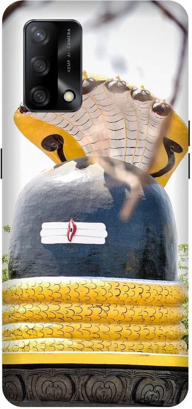 SAVETREE Back Cover for Oppo F19, CPH2219, Oppo F19s, CPH2223, Shivling  (Multicolor, 3D Case, Pack of: 1)