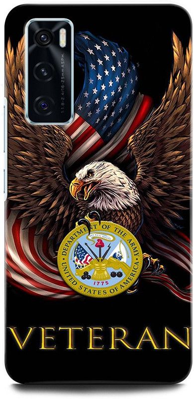 INTELLIZE Back Cover for ViVO V20 SE V2022 VETERAAN, SOLDIER, MILITARY, ARMY  (Multicolor, Hard Case, Pack of: 1)