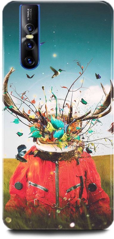 INDICRAFT Back Cover for Vivo V15 Pro, Vivo 1818, Dream Catcher, Printed  (Multicolor, Shock Proof, Pack of: 1)