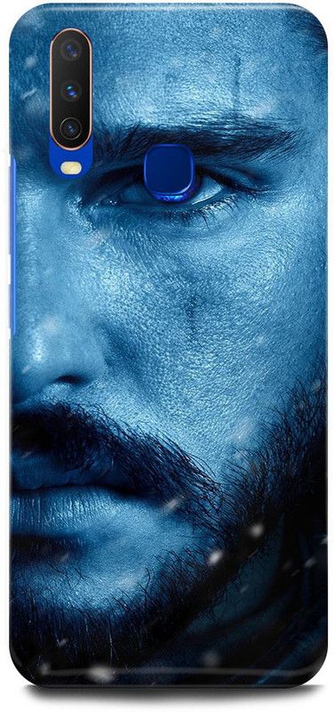 ZIGTOZAG SHOPPE Back Cover for vivo Y12, 1904/PD1901EF_EX, GOT, GAMEOFTHRONES, JONSNOW, STARK,  (Blue, Hard Case)