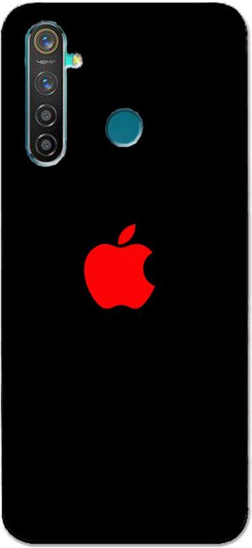 METOO Back Cover for Realme 5i, Apple Design Back Cover Print : 114  (Multicolor, Dual Protection, Silicon, Pack of: 1)