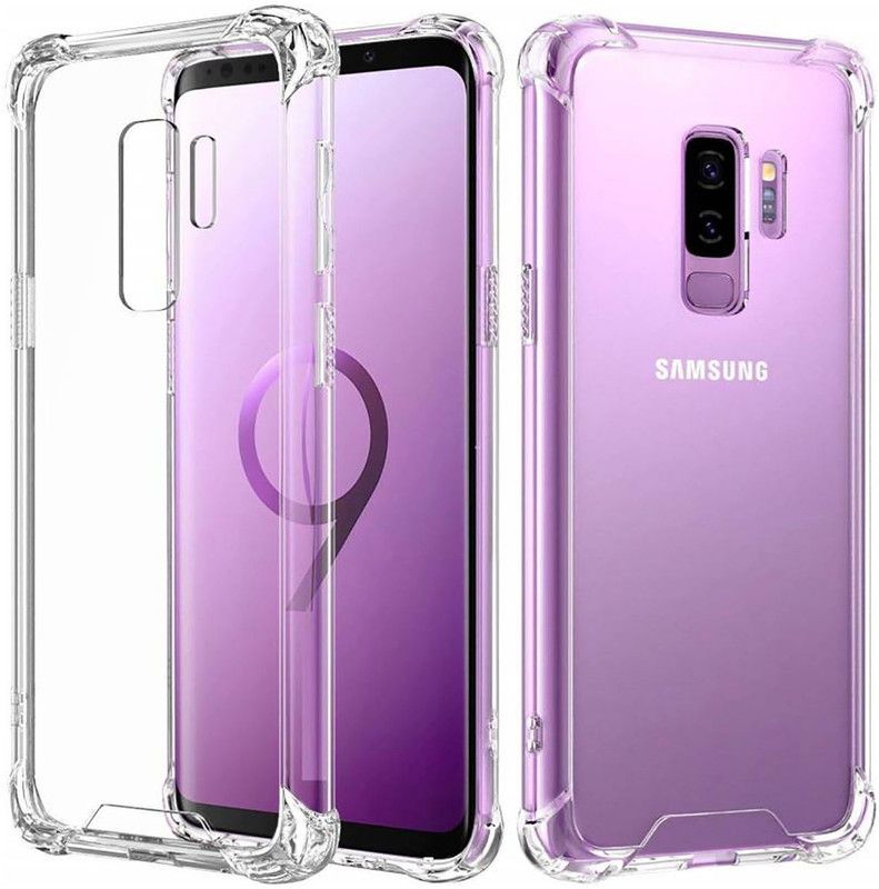 Faybey Back Cover for Samsung Galaxy S9 Plus  (Transparent, Pack of: 1)