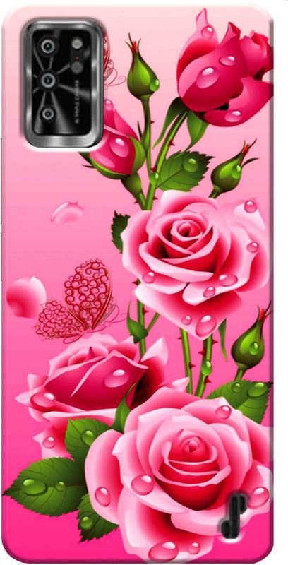 Rockerspot Back Cover for Lava YUVA Pro 2526  (Multicolor, Anti-radiation, Silicon, Pack of: 1)