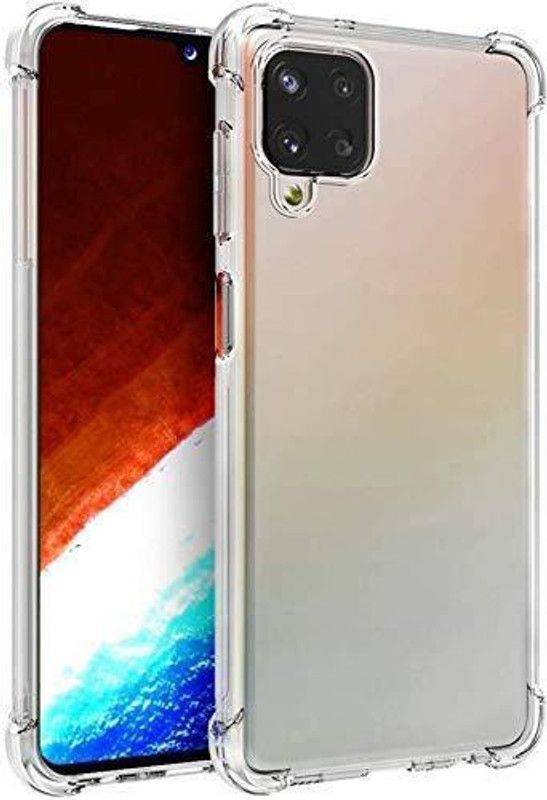 NewSelect Back Cover for Samsung Galaxy M12, Samsung Galaxy M12, Samsung Galaxy F12  (Transparent, Flexible, Pack of: 1)