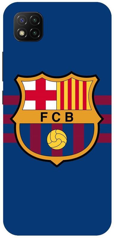UMPRINT Back Cover for Poco C3/MZB07RJIN Messi Football messi10 Printed Back Cover  (Multicolor, Hard Case, Pack of: 1)