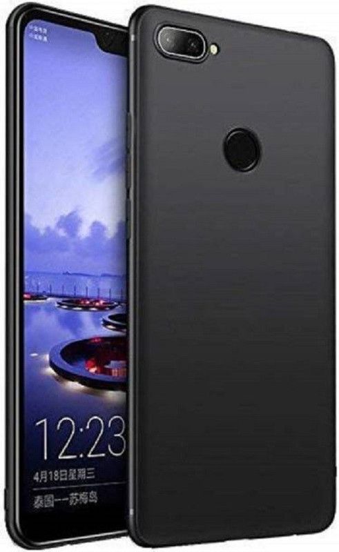ALONZO Back Cover for OPPO A7, Realme 2 Pro, OPPO F9 Pro  (Black, Shock Proof, Pack of: 1)