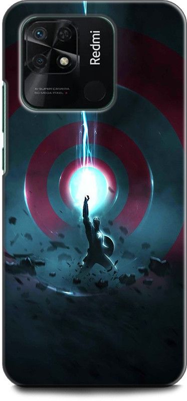 KEYCENT Back Cover for REDMI 10 CAPTAIN AMERICA, AVENGER, SHIELD, COMICS, MARVEL  (Multicolor, Shock Proof, Pack of: 1)