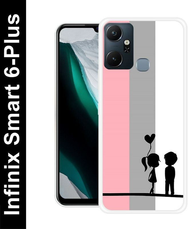 Artage Back Cover for Infinix Smart 6 Plus  (Multicolor, Silicon, Pack of: 1)