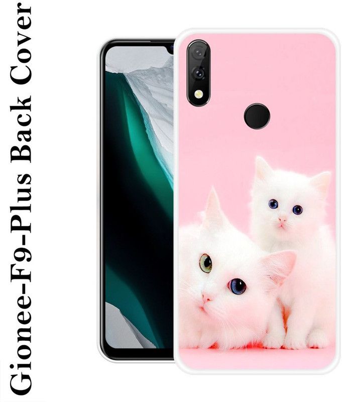 SHIVKUDI Back Cover for Gionee F9 Plus  (Pink, Grip Case, Silicon)
