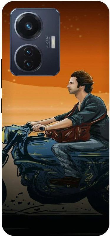 THE NARAYANA COLLECTIONS Back Cover for VIVO T1 44W- V2153-SHAHID,KABIR,SINGH,ROYAL,ENFIELD  (Multicolor, Hard Case, Pack of: 1)