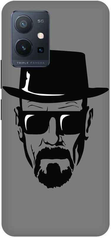 Bluvver Back Cover for Vivo Y75 5G, V2142 Printed Attitude Boy Back Cover  (Multicolor, Hard Case, Pack of: 1)