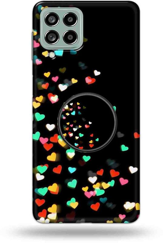 NDCOM Back Cover for Samsung Galaxy M53 5G  (Multicolor, Cases with Holder, Pack of: 2)