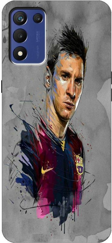 iprinto Back Cover for Realme 9 5G Speed Edition, Realme 9 5g SE Messi Back Cover  (Multicolor, Hard Case, Pack of: 1)