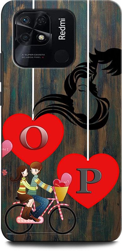 ORBIQE Back Cover for Redmi 10 OP, O LOVE P, P LOVE O, O LETTER, P LETTER, OP NAME  (Multicolor, Hard Case, Pack of: 1)