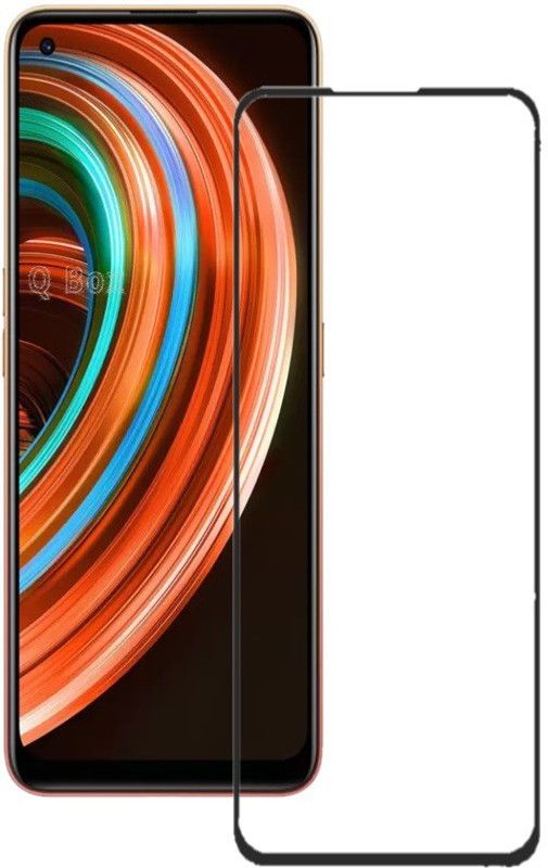 Q Box Edge To Edge Tempered Glass for Oppo F21 Pro 4G  (Pack of 1)
