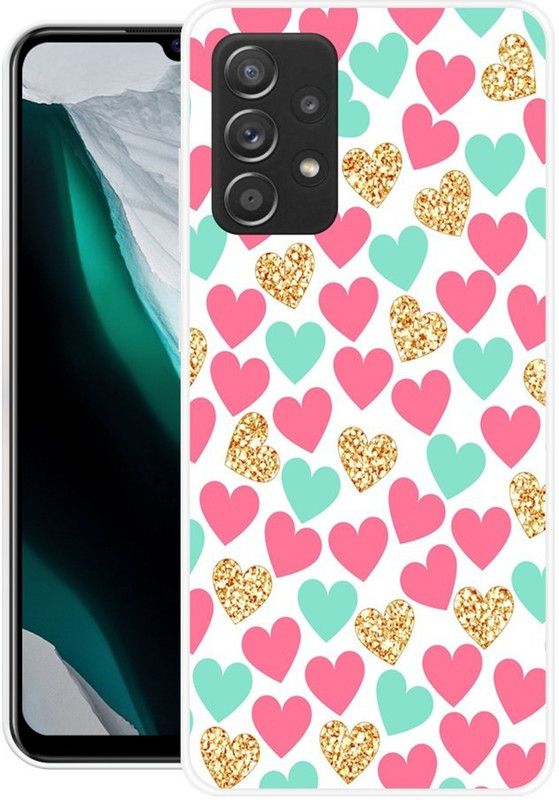 BAGRA Back Cover for Samsung Galaxy A52  (Multicolor, Grip Case, Silicon)