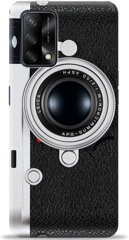 Crafter Back Cover for Oppo F19  (Grey, Shock Proof, Pack of: 1)