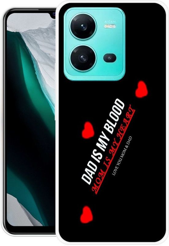 PAEDICON Back Cover for Vivo V25 5G  (Multicolor, Grip Case, Silicon, Pack of: 1)