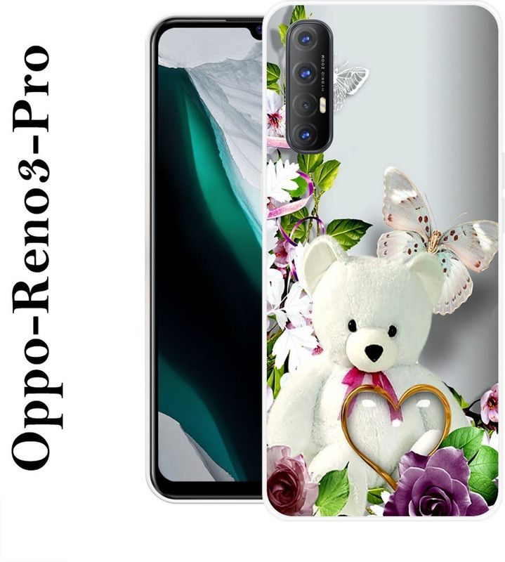 Sswastik Back Cover for Oppo Reno3 Pro  (Multicolor, Grip Case, Silicon)