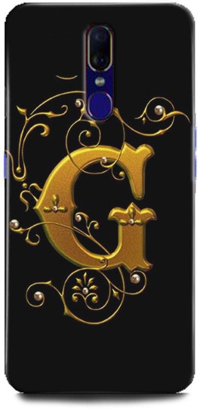 INTELLIZE Back Cover for OPPO F11/CPH1911 G letter,Printed  (Multicolor, Shock Proof, Pack of: 1)