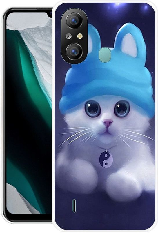 REALKING Back Cover for Itel A49  (Multicolor, Grip Case, Silicon)