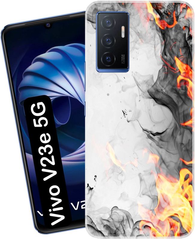 kudia Back Cover for Vivo V23e 5G, vivo V23e, V2126  (Multicolor, Silicon, Pack of: 1)