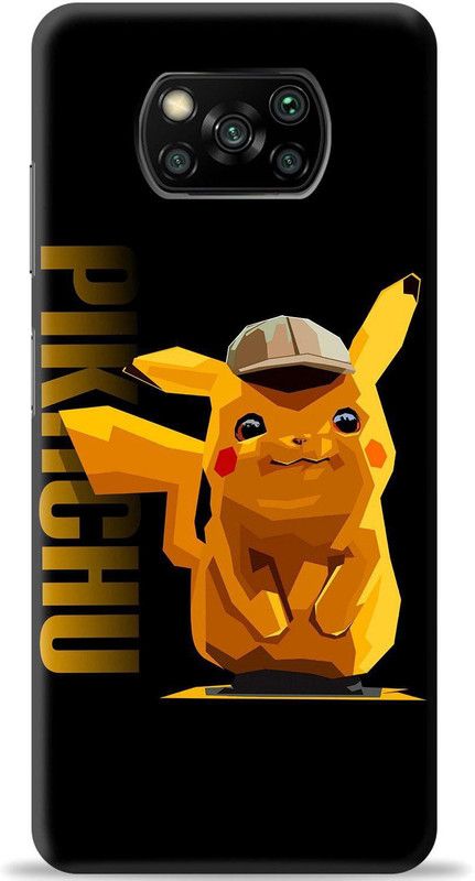 Dreamer Back Cover for Poco X3  (Yellow, Black, Shock Proof, Pack of: 1)