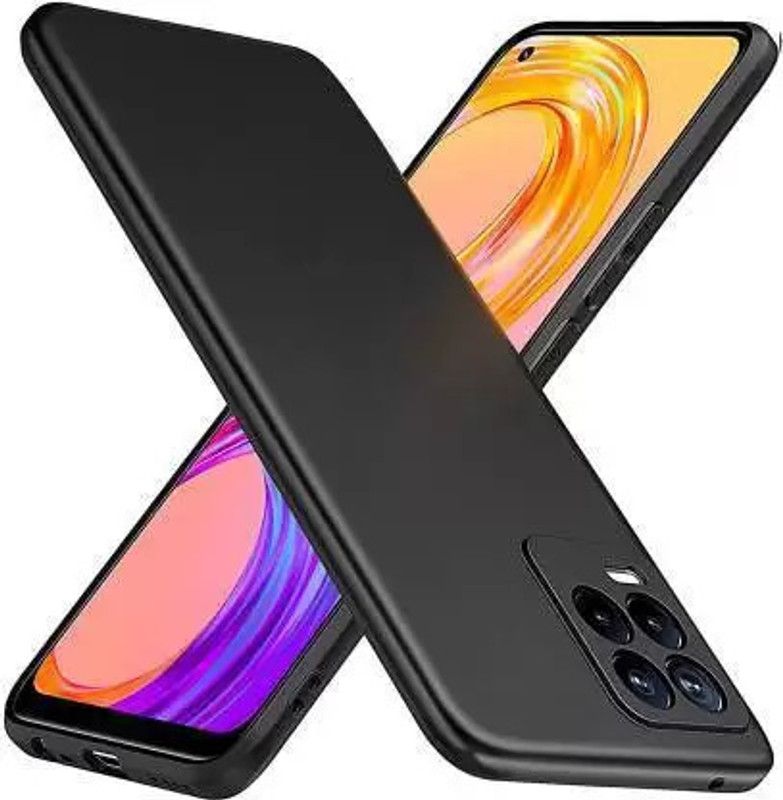 KGL KING Back Cover for Realme 8 Pro  (Black, Grip Case, Silicon, Pack of: 1)